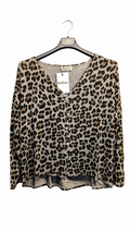Strickjacke Leo-Grau