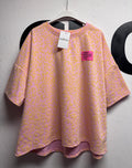 T-Shirt Leo - Rosa/Gelb