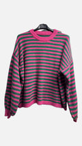 Pullover gestreift