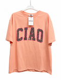 Kurzärmeliges T-Shirt "Ciao"