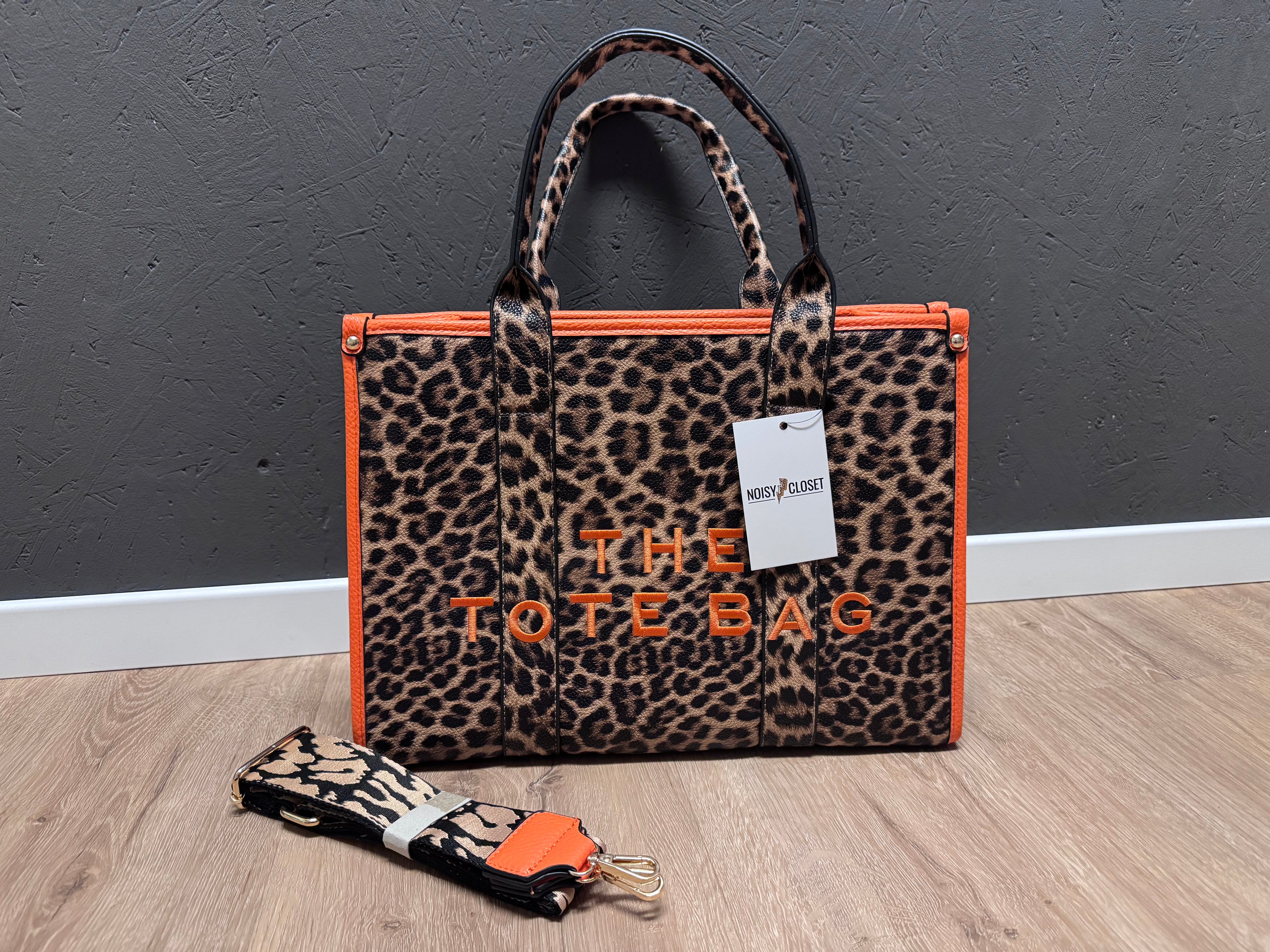 Tote Bag Leoprint Orange
